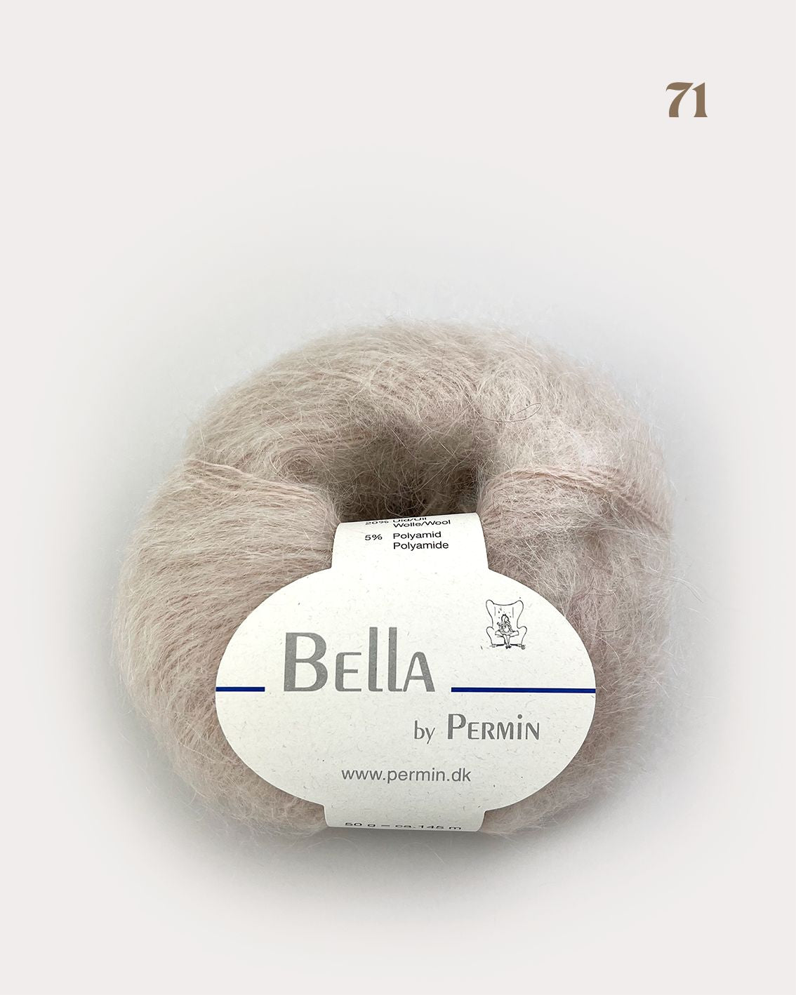 Bella mohair yarn