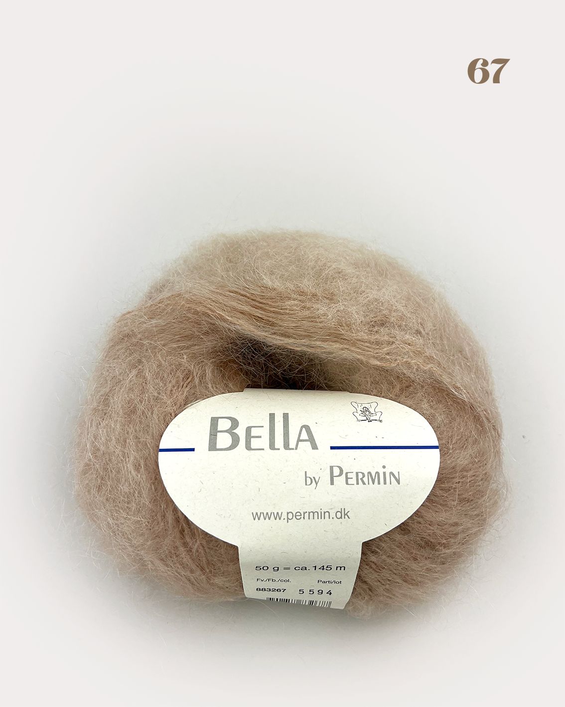 Bella mohair yarn