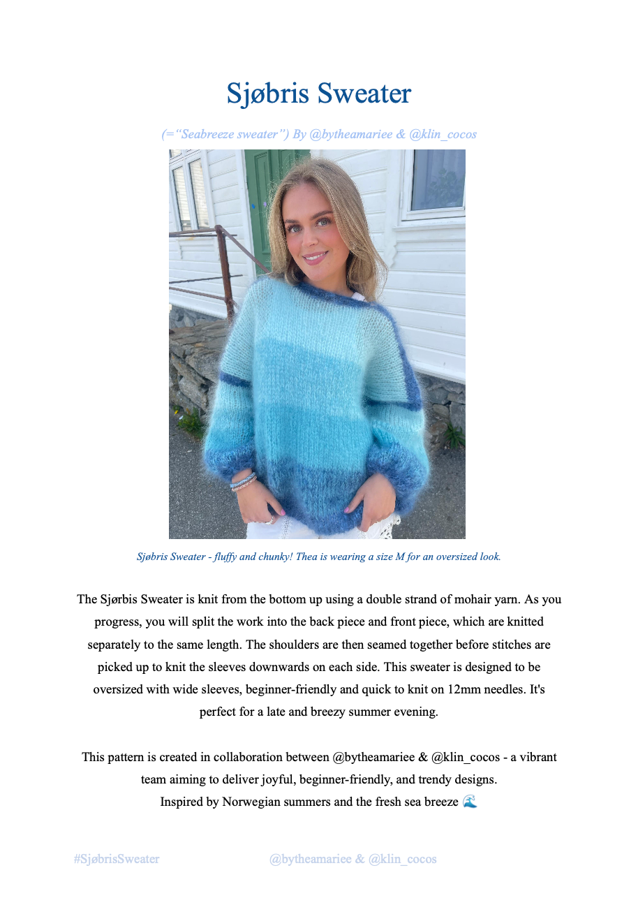Sjøbris Sweater