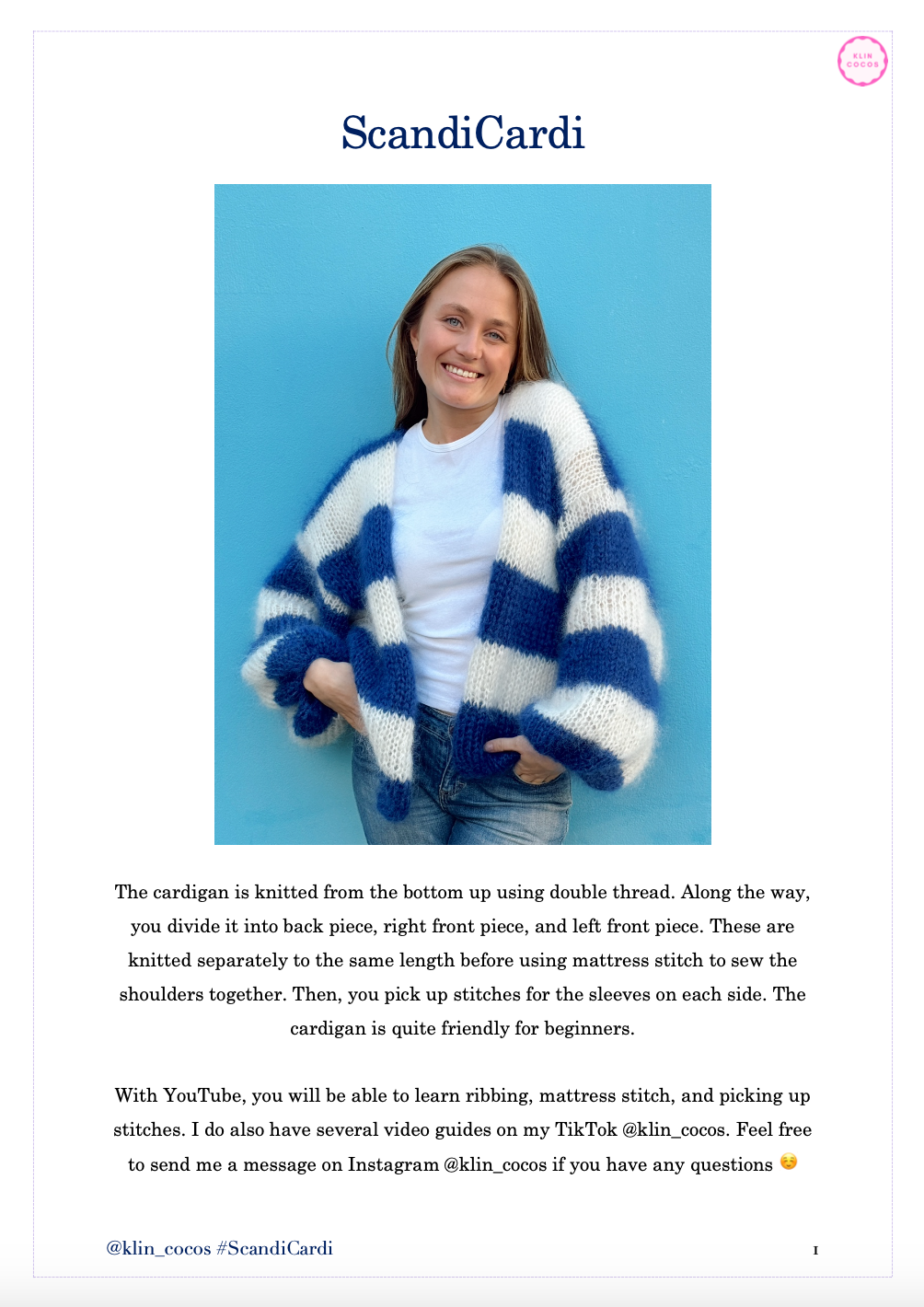 Scandi Cardi