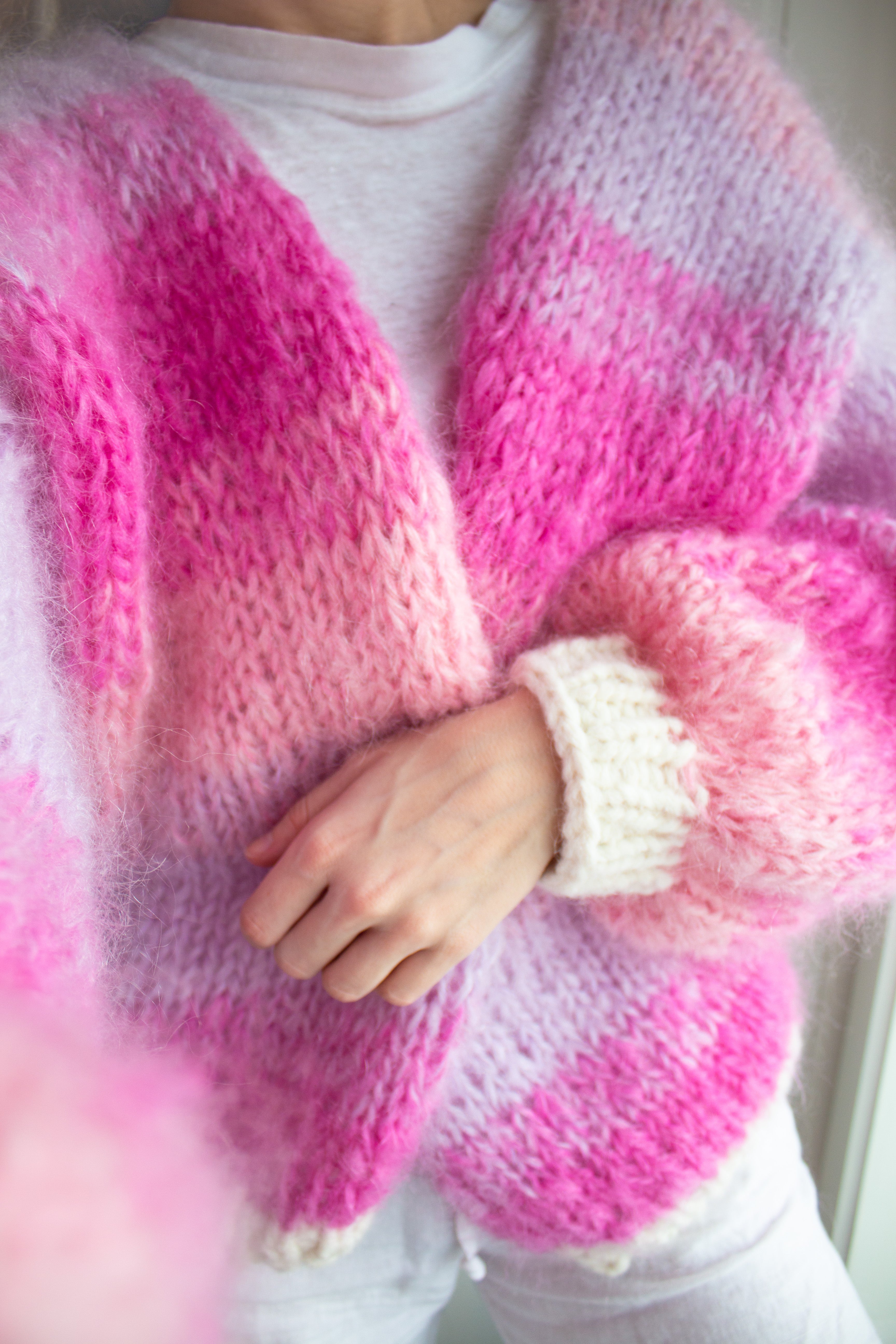 Colorfluff Cardigan – Klin Cocos