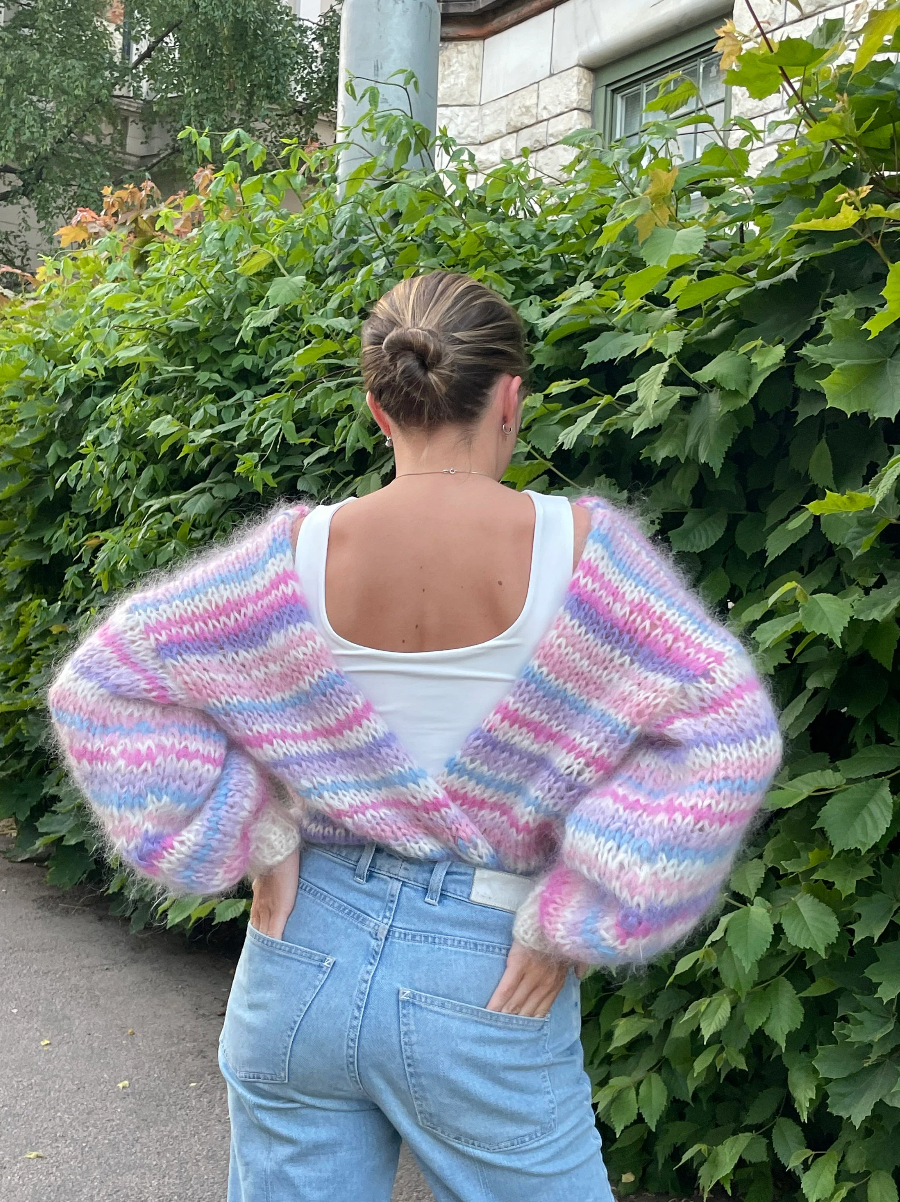 Colorfluff Cardigan TikTok Edition