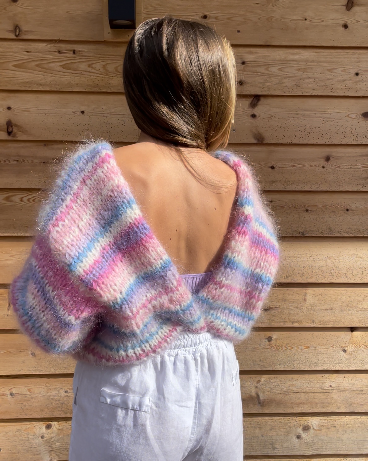 Colorfluff Cardigan TikTok Edition – Klin Cocos