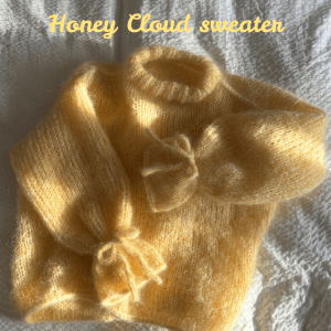 Knitting kit - Honey Cloud Sweater
